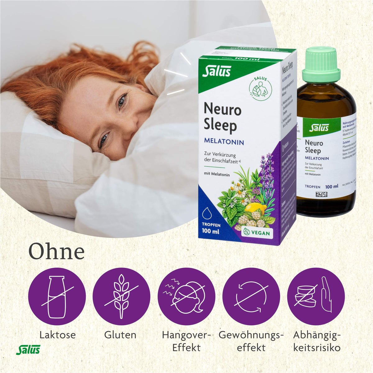 Neuro Sleep Melatonin Tropfen 100 ml