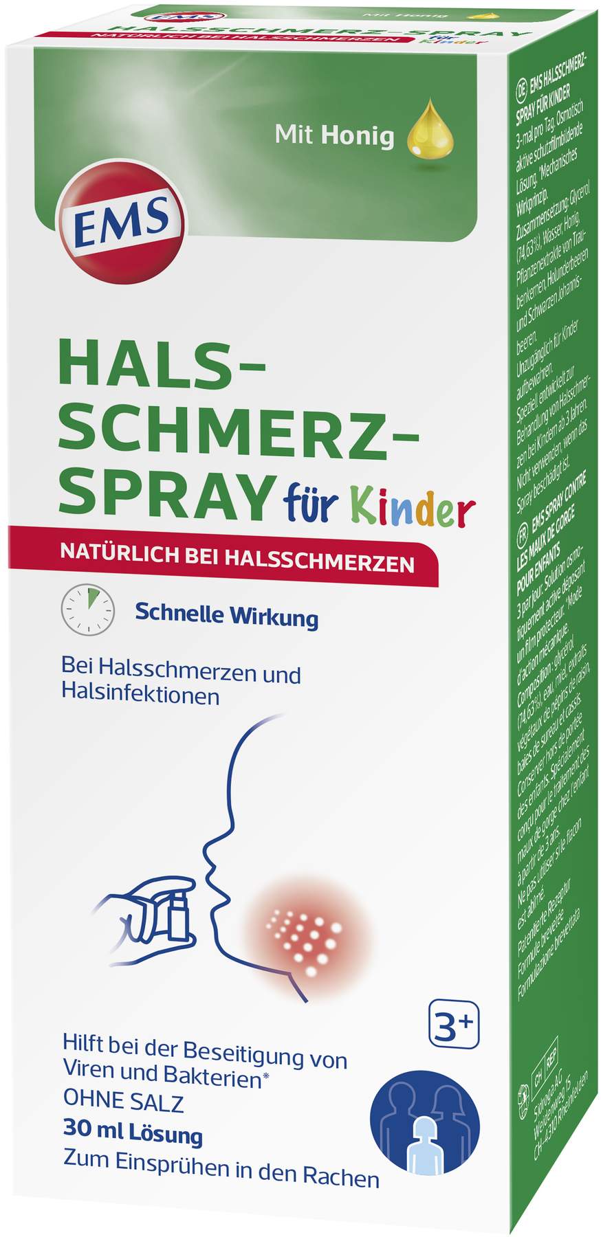 Emser Halsschmerz-Spray für Kinder 30 ml