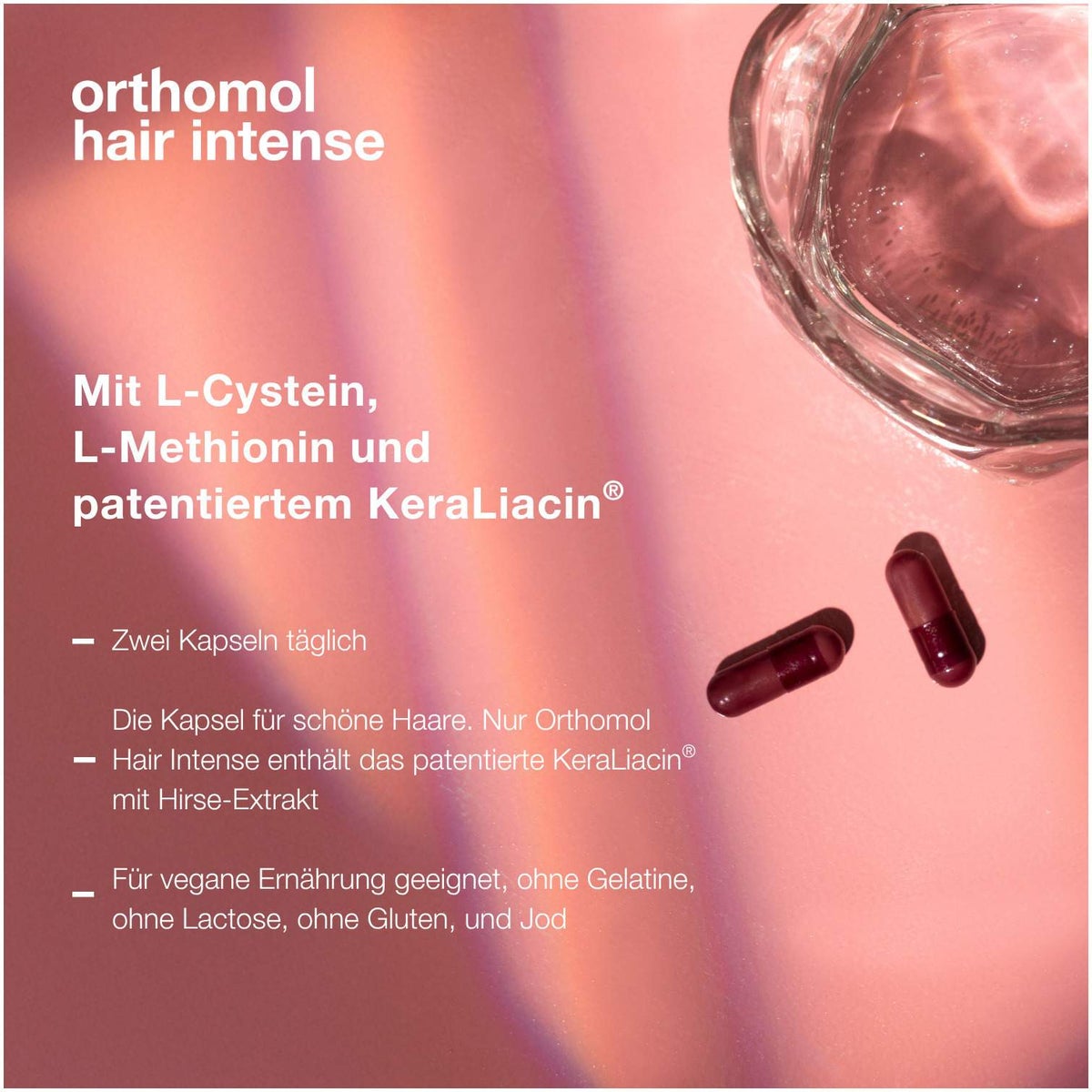 Orthomol Hair Intense Kapseln 90 Tagesportionen