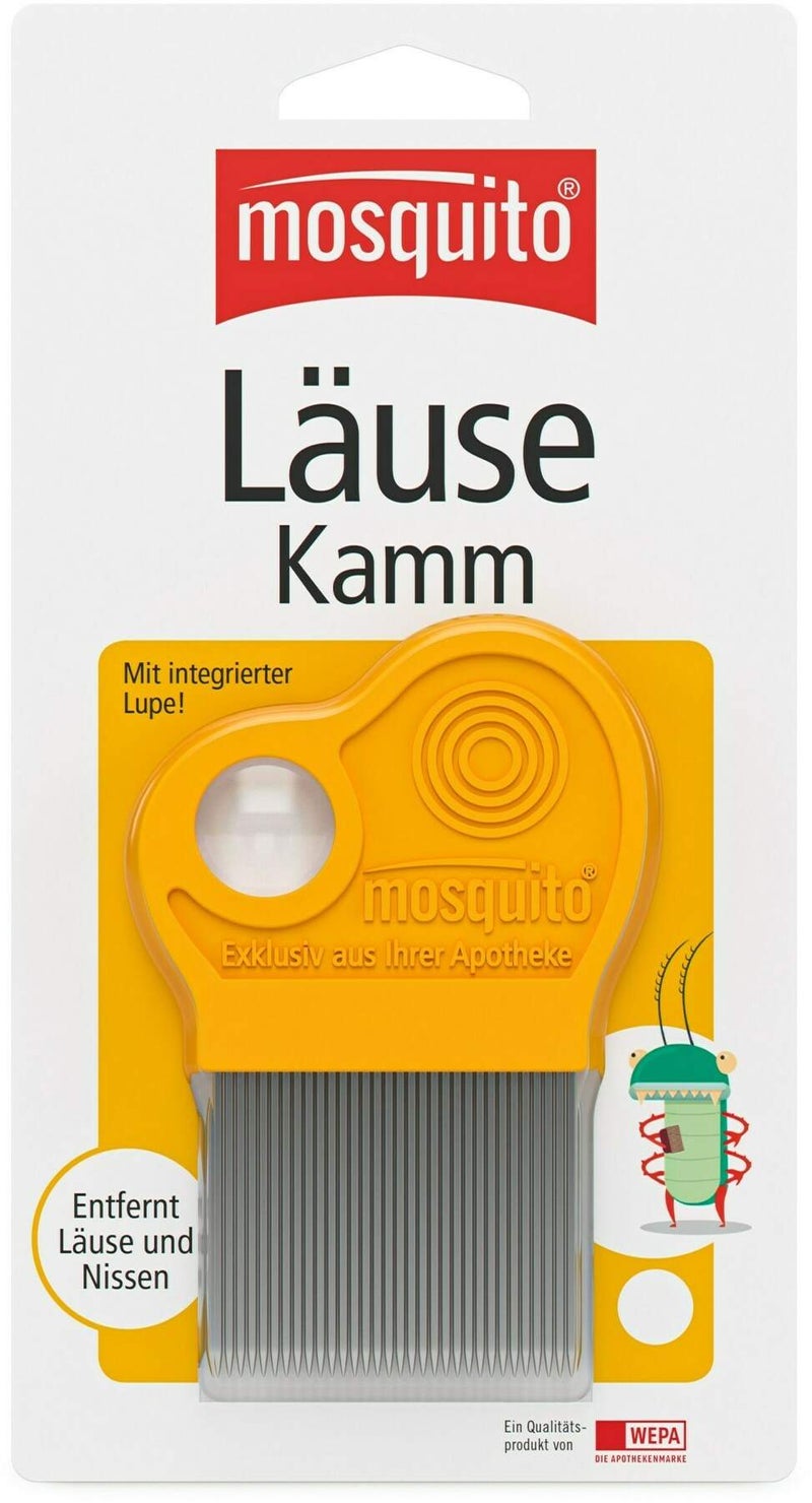 Mosquito Nissenkamm Metall Mit Lupe