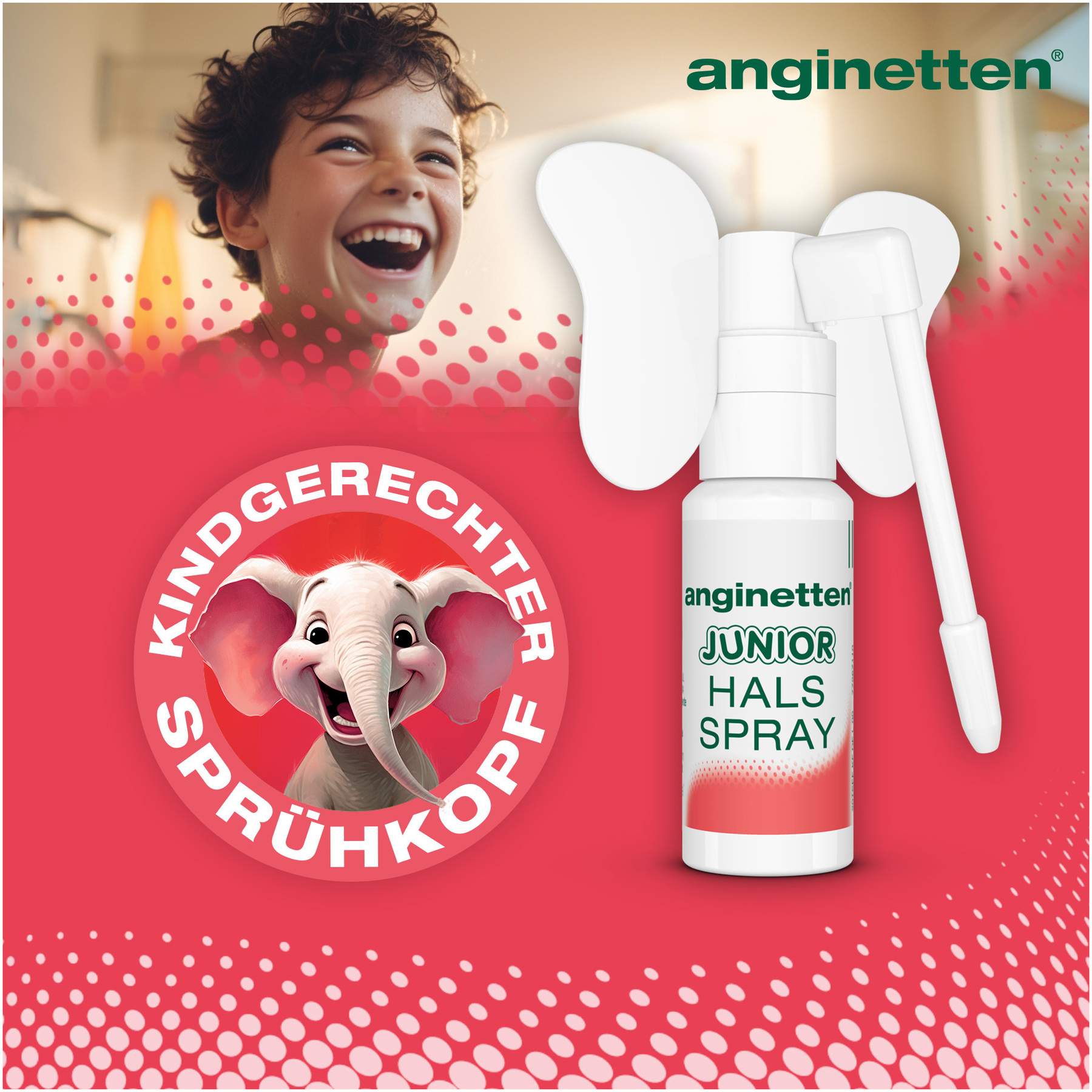 Anginetten Halsspray Junior 20 ml Spray