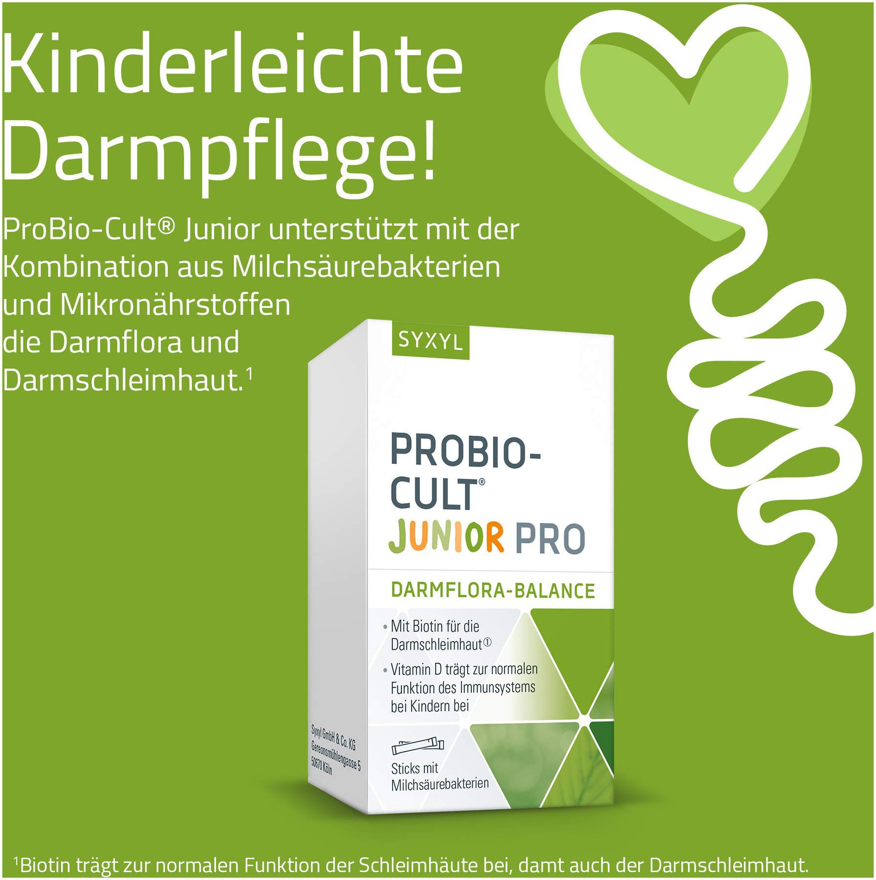 Syxyl Probio-Cult Junior Pro 30 Sticks