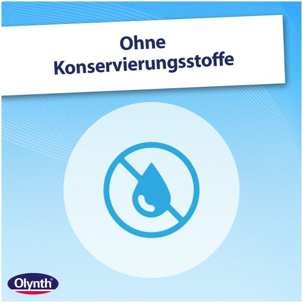Olynth 0,05 % N Schnupfen Dosierspray ohne Konservierungsmittel Kinder 10 ml