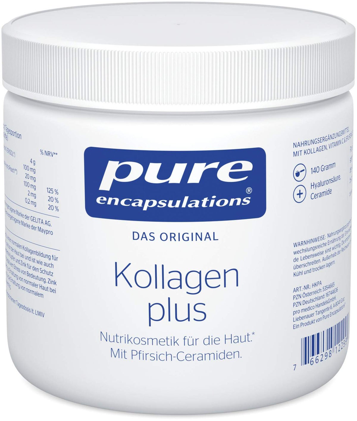 Pure Encapsulations Kollagen Plus Pulver 140g