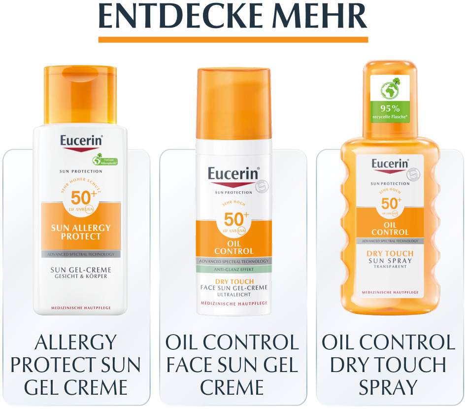 Eucerin Sun Oil Control Transparent LSF 50+ 200 ml Spray