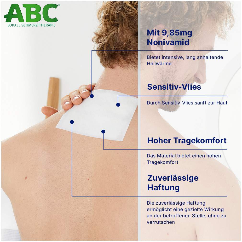 Hansaplast Med ABC Wärme-Pflaster sensitiv 2 Stück