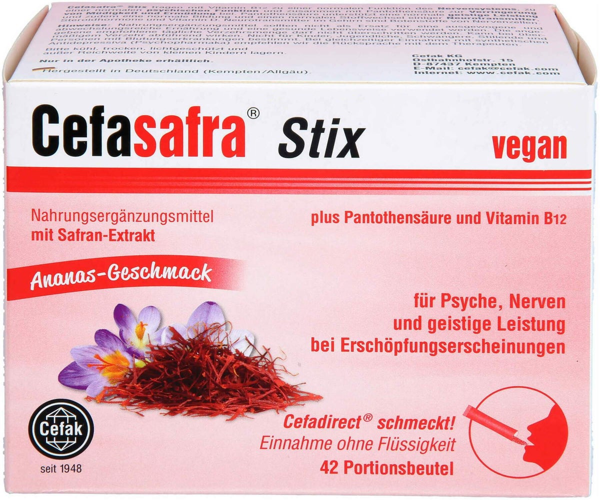 Cefasafra Stix Granulat 42 Stück