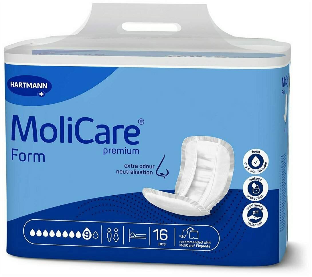 Molicare Premium Form 9 Tropfen 16 Stück