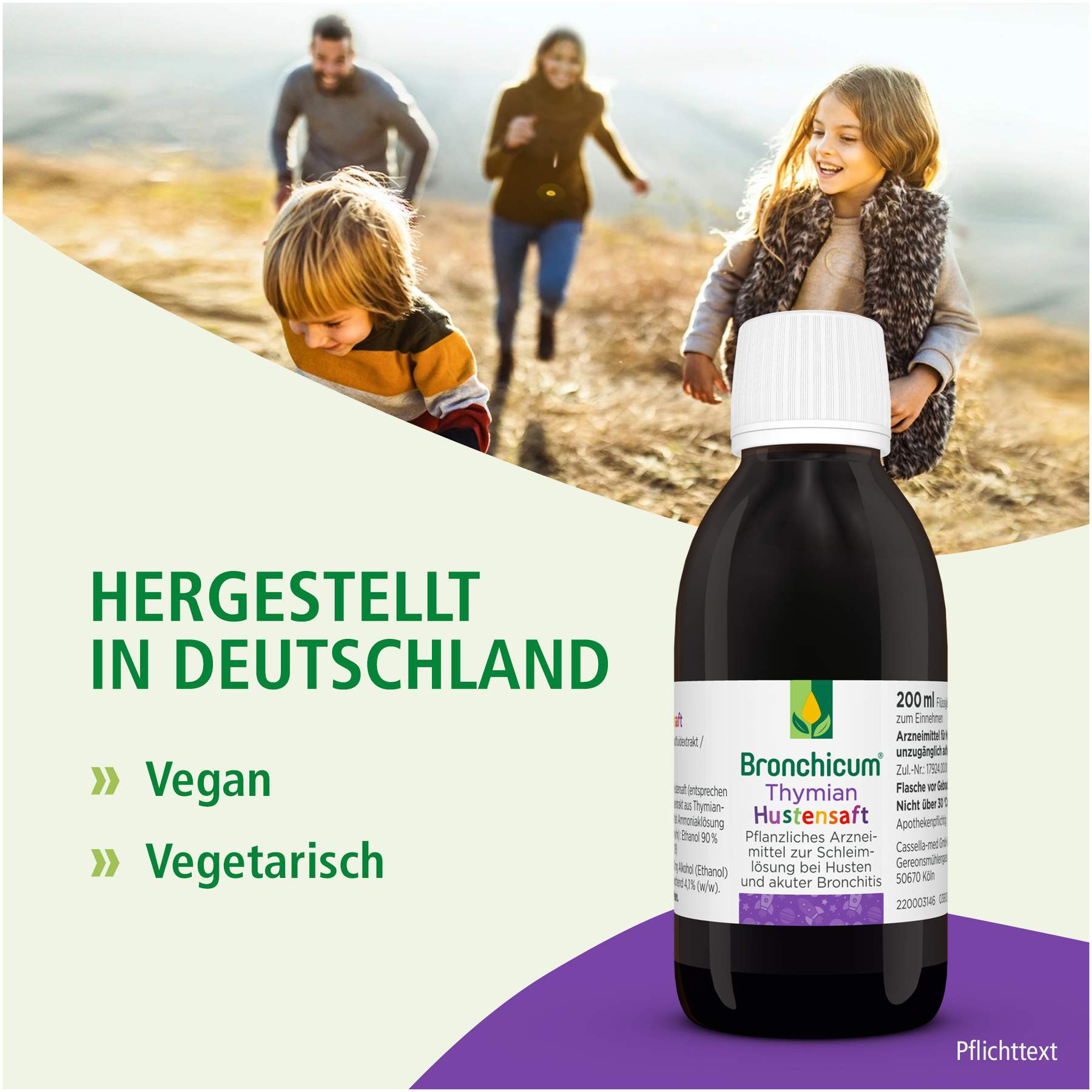 Bronchicum Thymian Hustensaft 200 ml