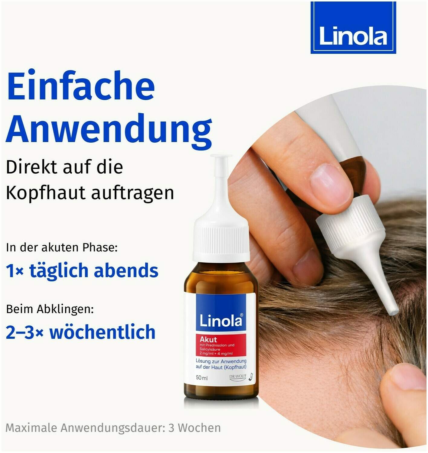 Linola Akut mit Prednisolon und Salicylsäure 50 ml