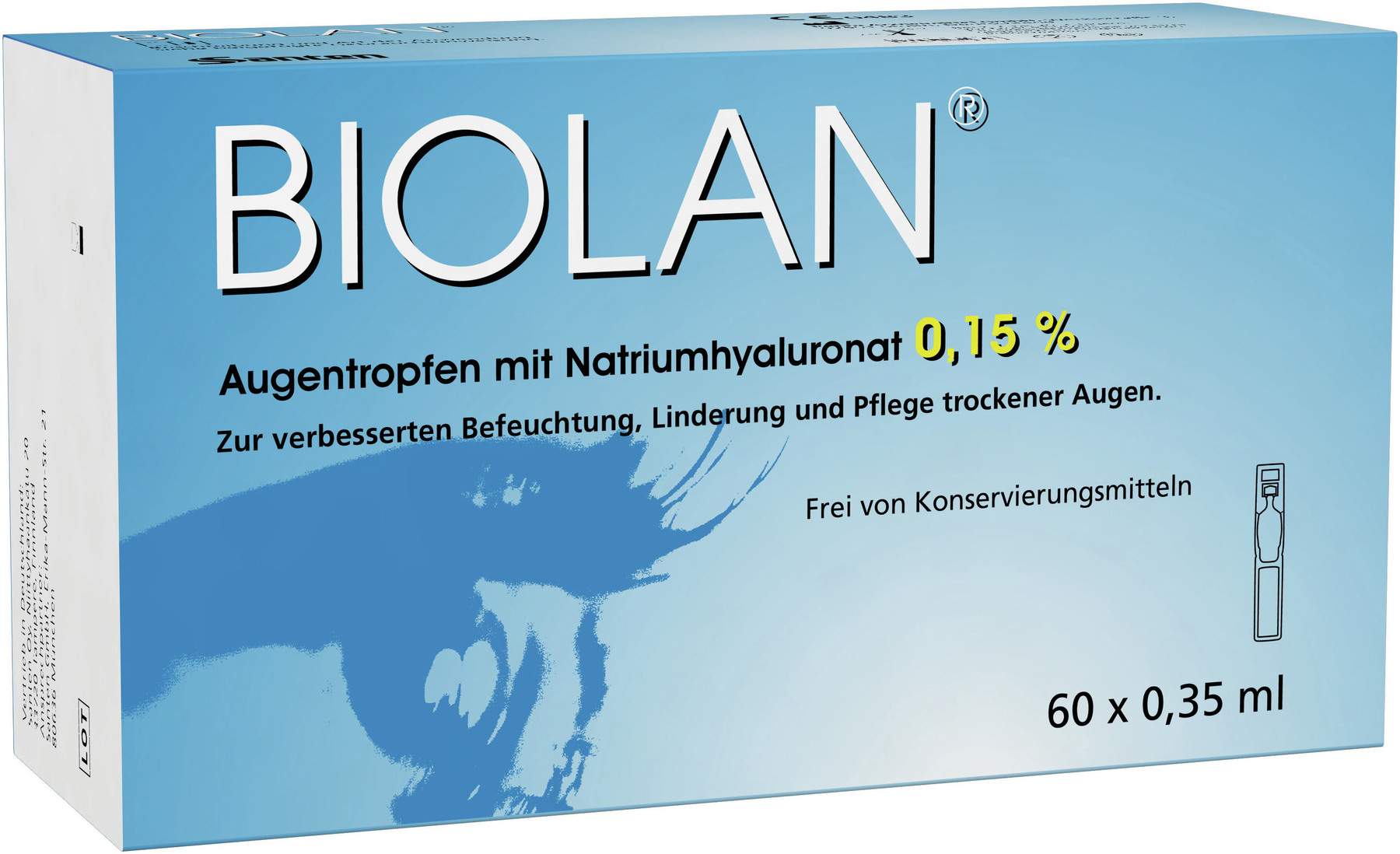Biolan Augentropfen Einzeldosispipetten 60x0.35 Ml...