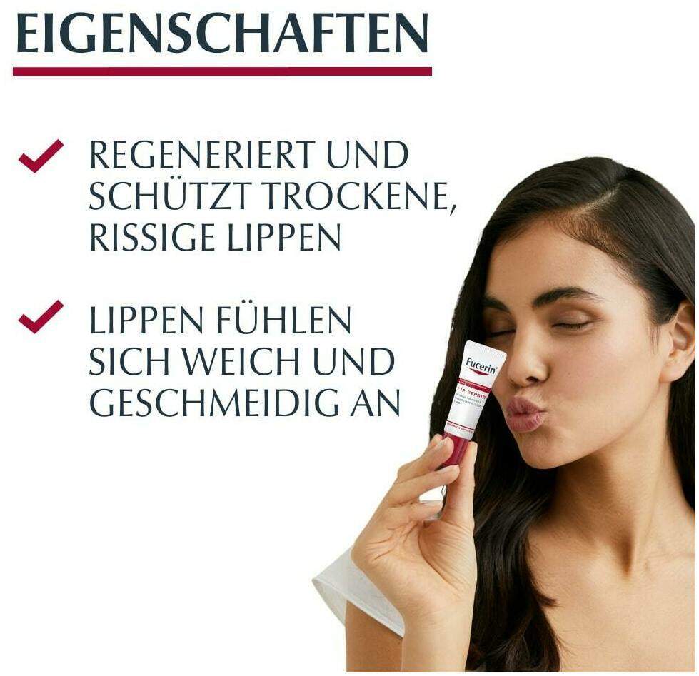 Eucerin pH5 Lip Repair Creme 10 g Creme
