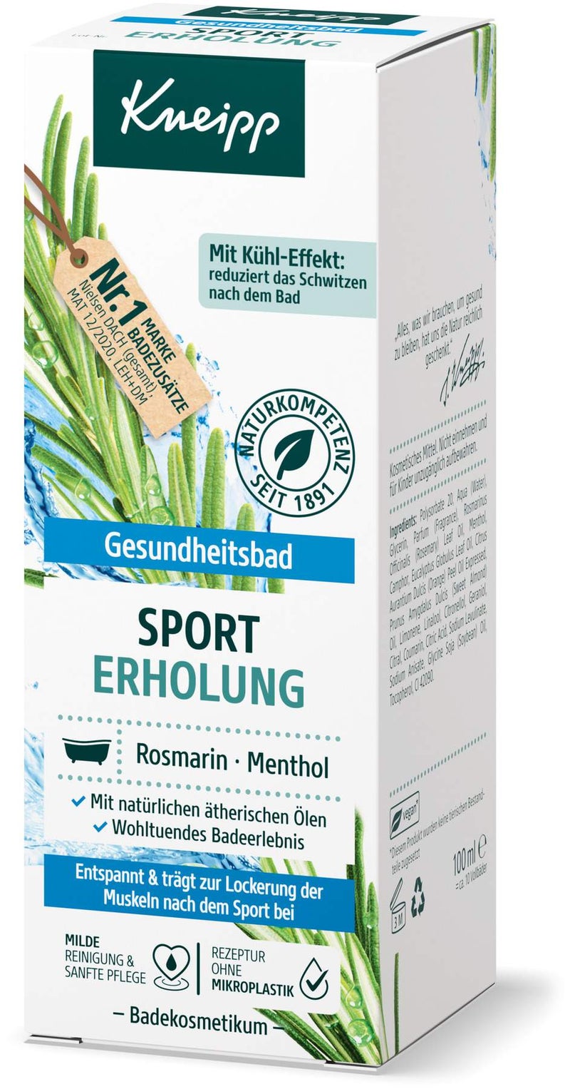 Kneipp Gesundheitsbad Sport Erholung 100 ml