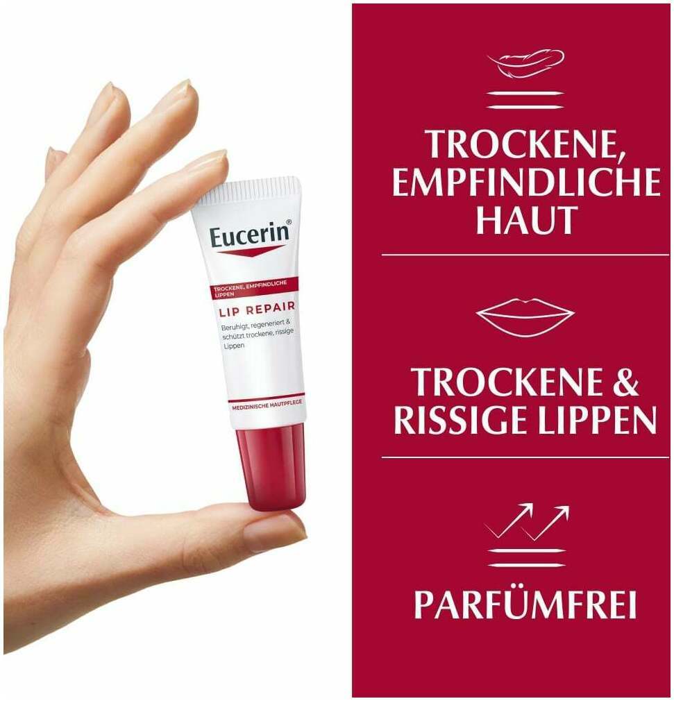 Eucerin pH5 Lip Repair Creme 10 g Creme