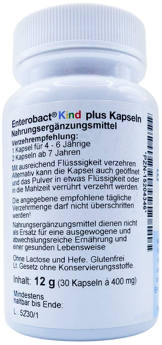 Enterobact Kind Plus 30 Kapseln