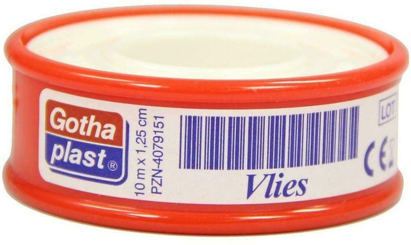 Gothaplast 1 Heftpflaster Vlies 1,25 cm X 10 M