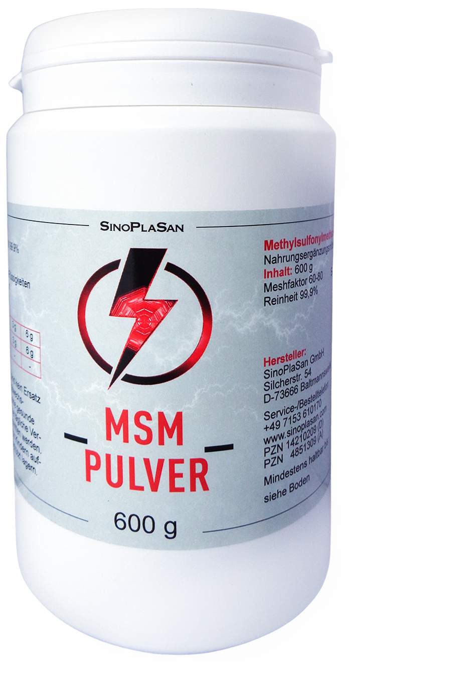 Msm Pulver Pur 99,9% Methylsulfonylmethan