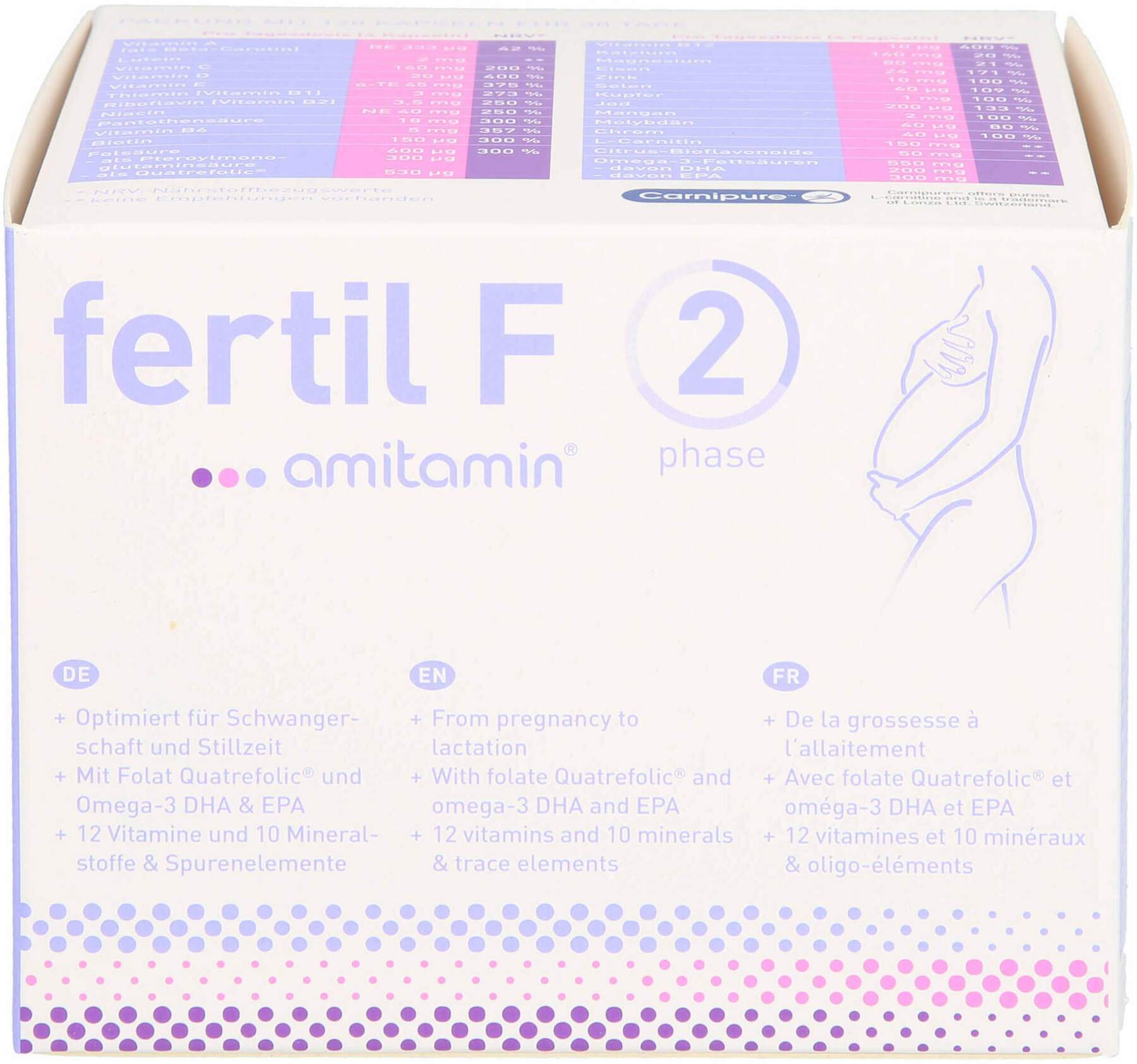 Amitamin Fertil F Phase 2 120 Kapseln