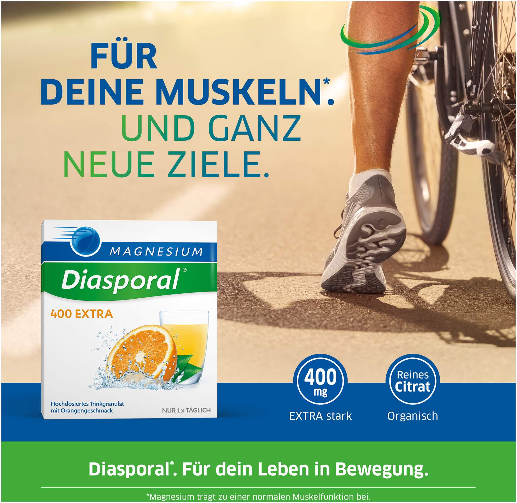 Magnesium Diasporal 400 extra Trinkgranulat 50 Stück