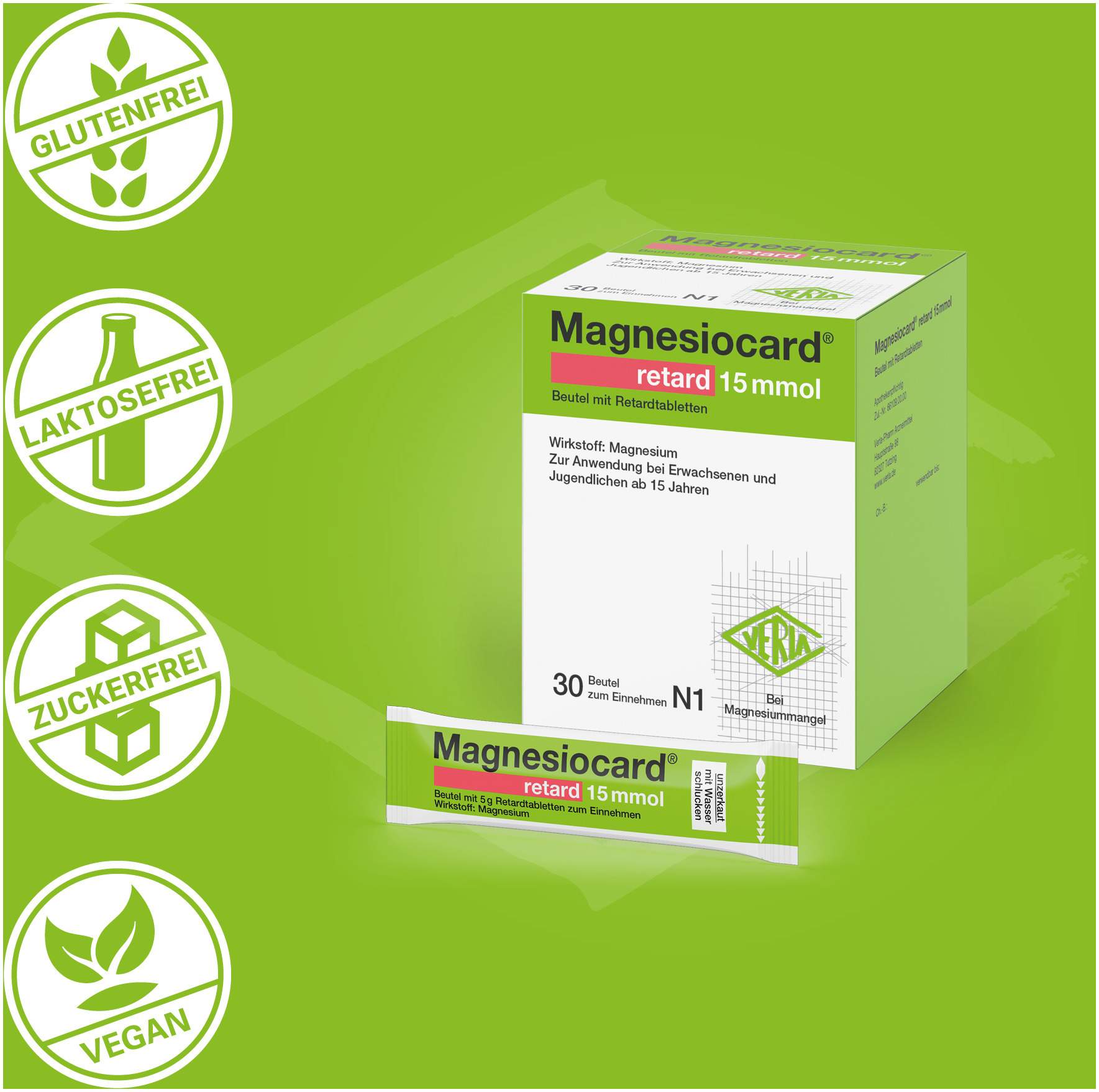 Magnesiocard Retard 15 Mmol Beutel Mit Retardierten...