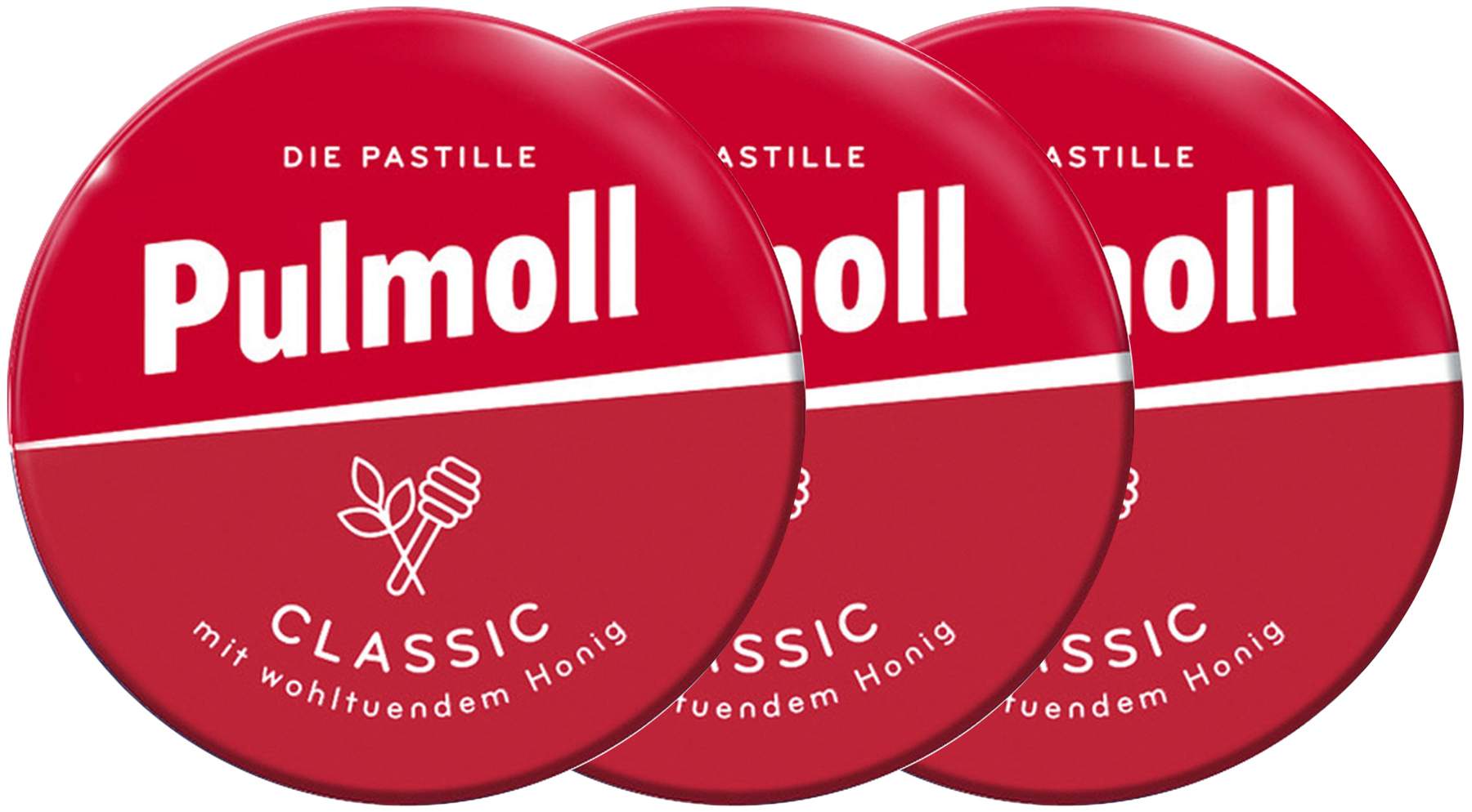 Pulmoll Hustenbonbons Classic 3x75 g Bonbons