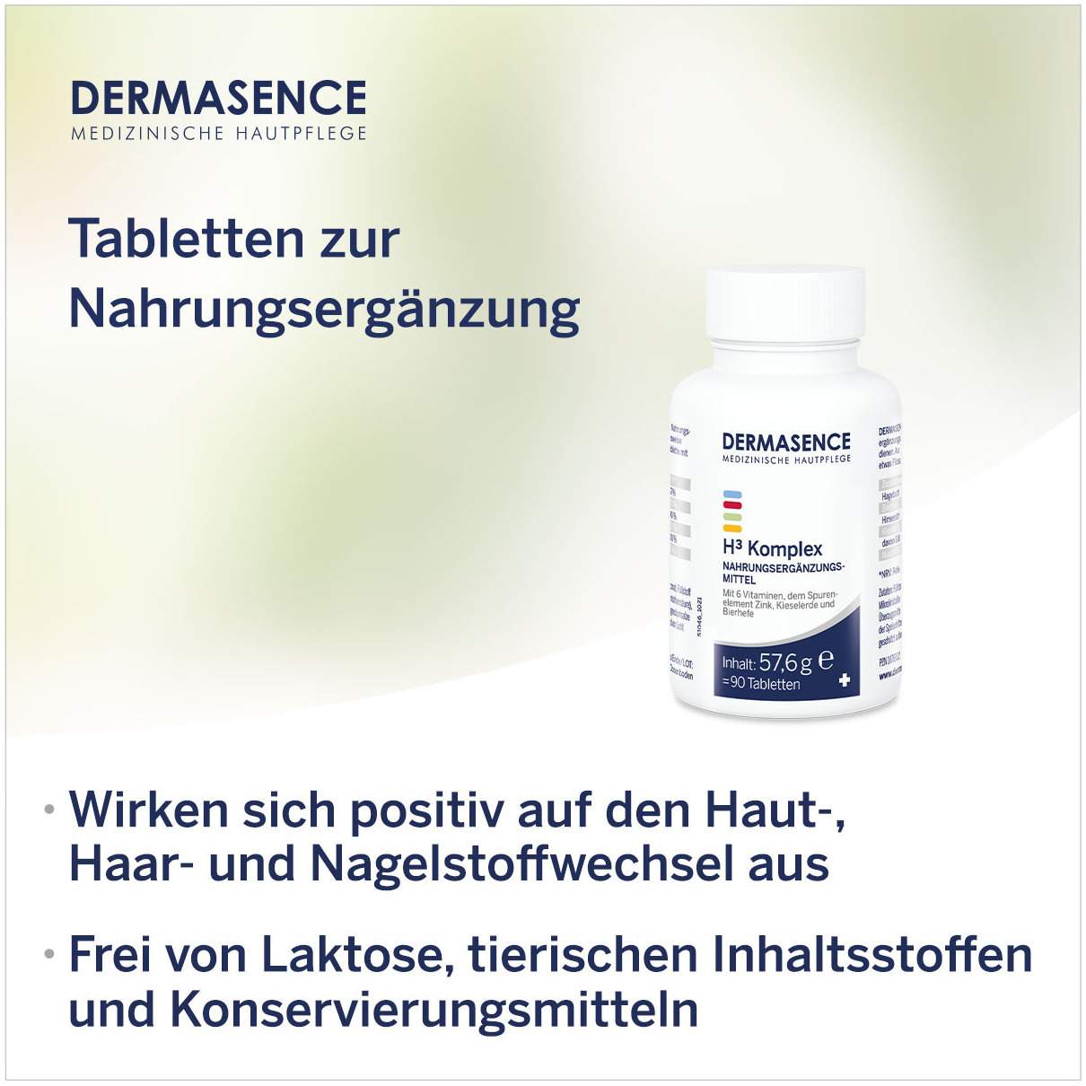 Dermasence H3 Komplex 90 Tabletten