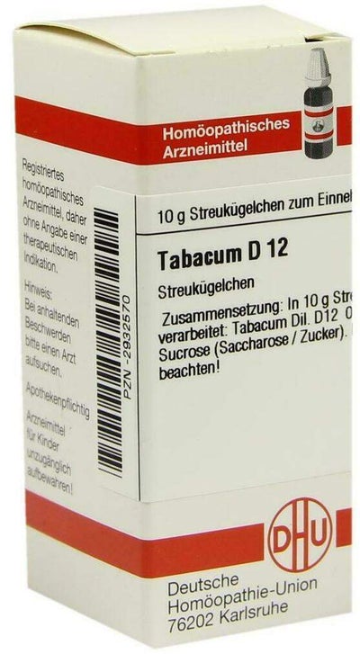 Dhu Tabacum D12 10 G Globuli
