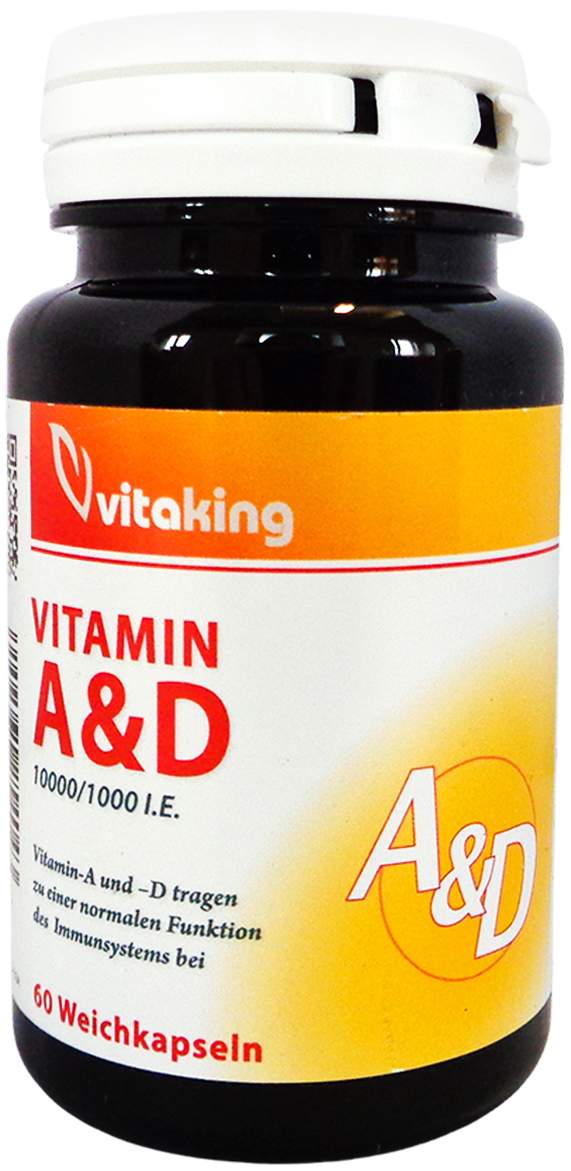 Vitamin A & D 10.000 1.000 I.E. 60 Kapseln