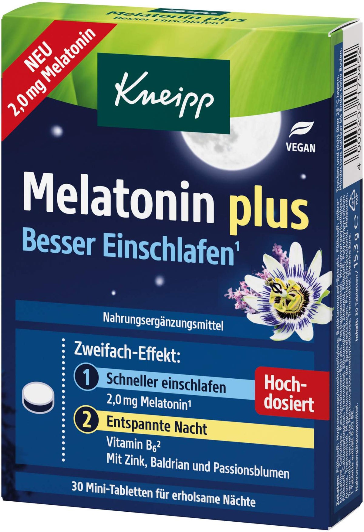 Kneipp Melatonin plus Tabletten 30 Stück