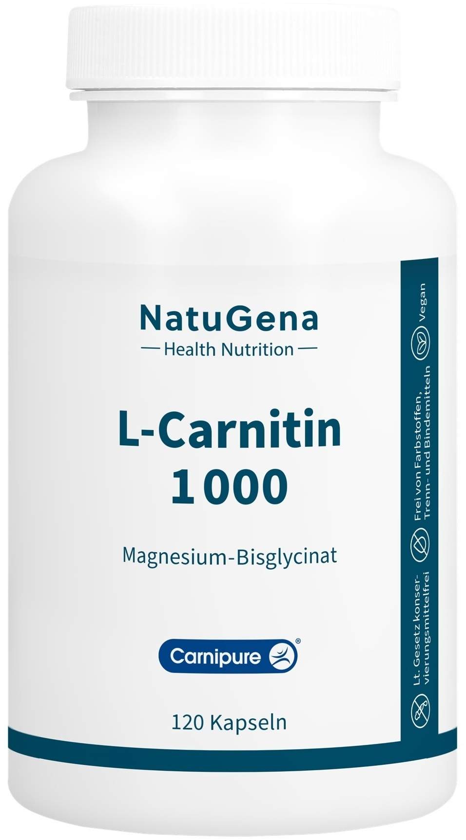Natugena L-Carnitin 1000 120 Kapseln