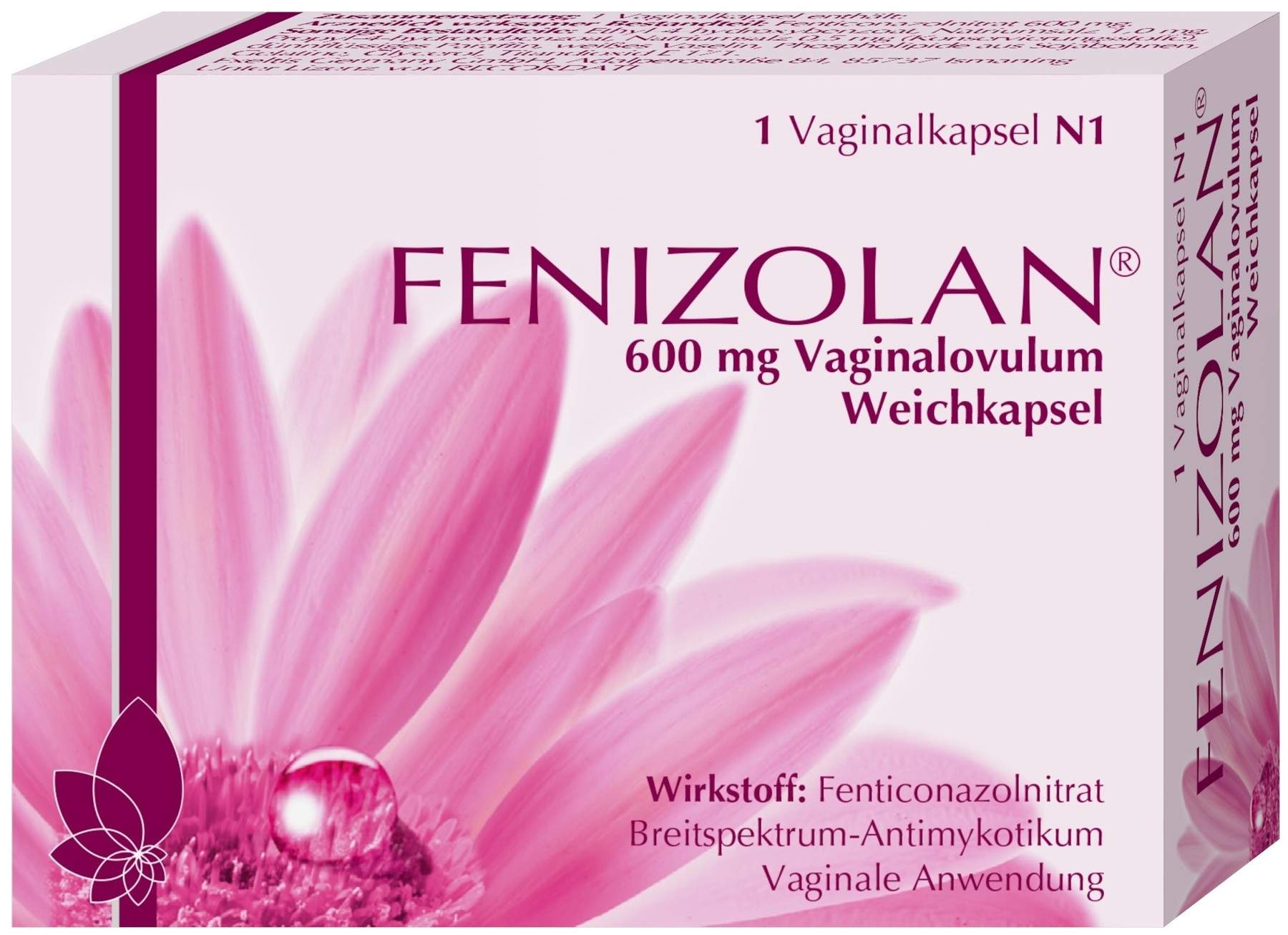 Fenizolan 600 mg 1 Vaginalzäpfchen