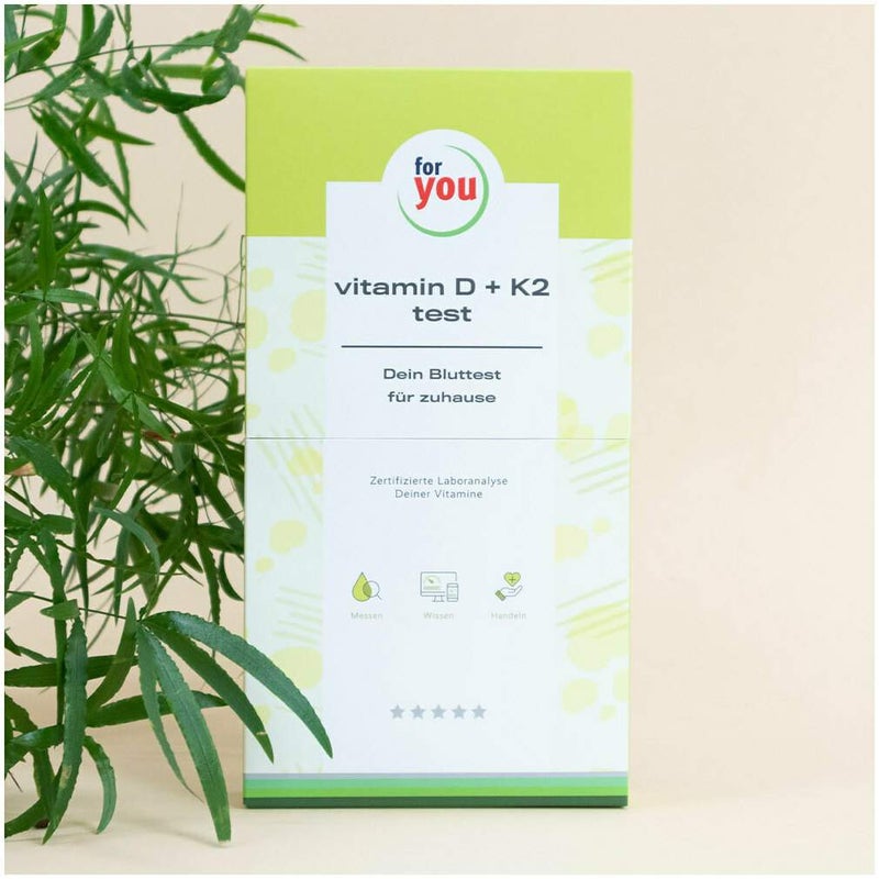For You Vitamin D3 & K2 Test Bluttest Für Zuhause.