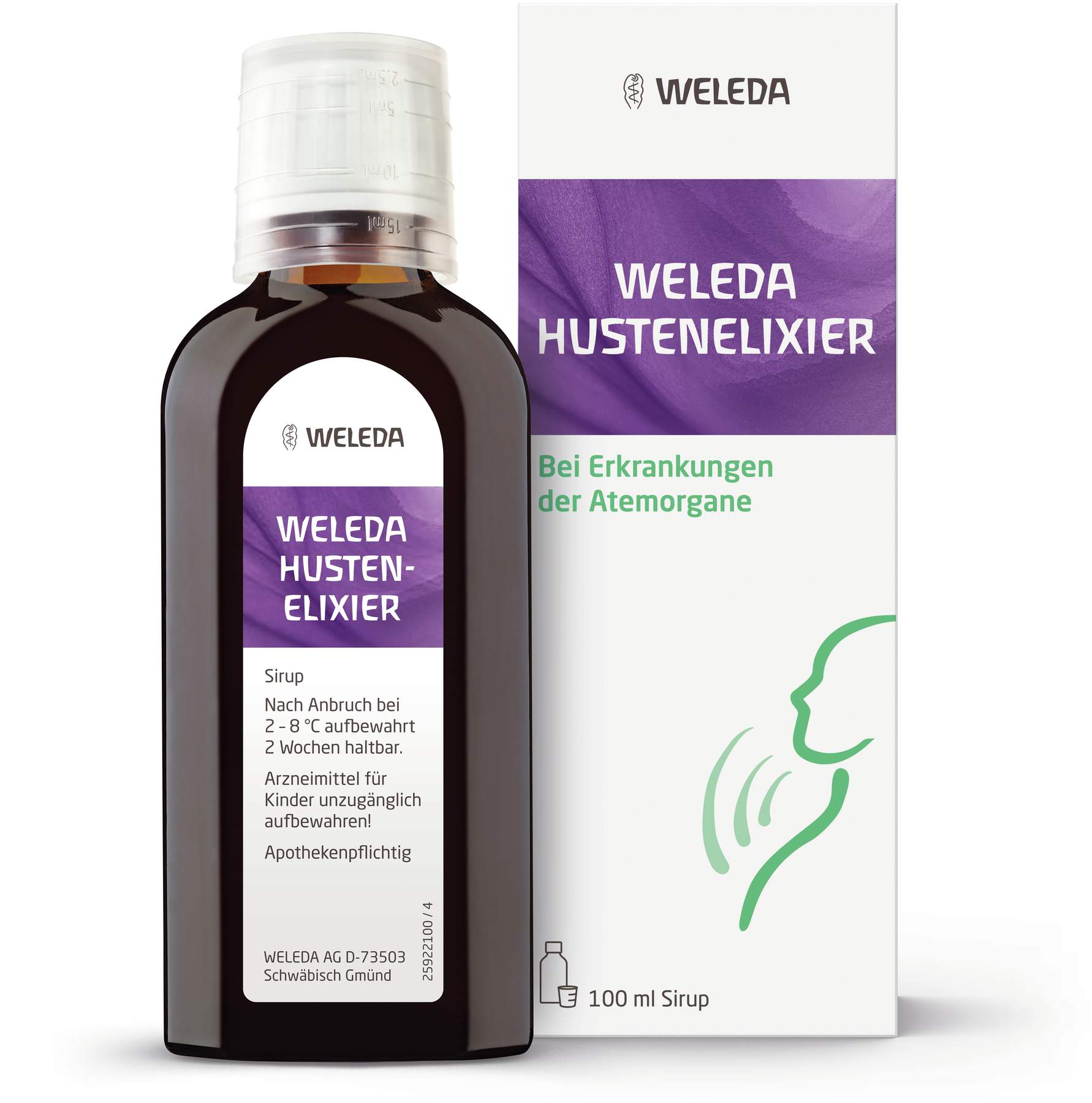 Weleda Hustenelixier 100 ml Sirup