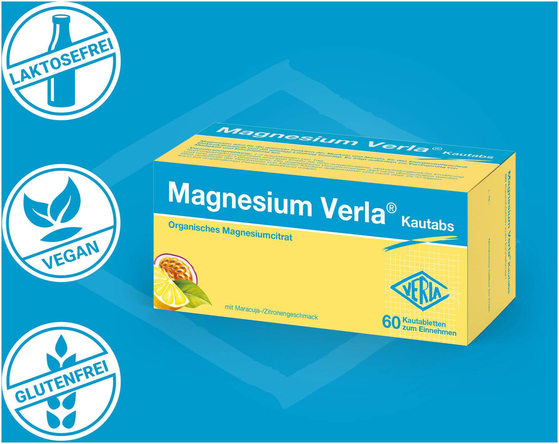 Magnesium Verla Kautabs 60 Stück