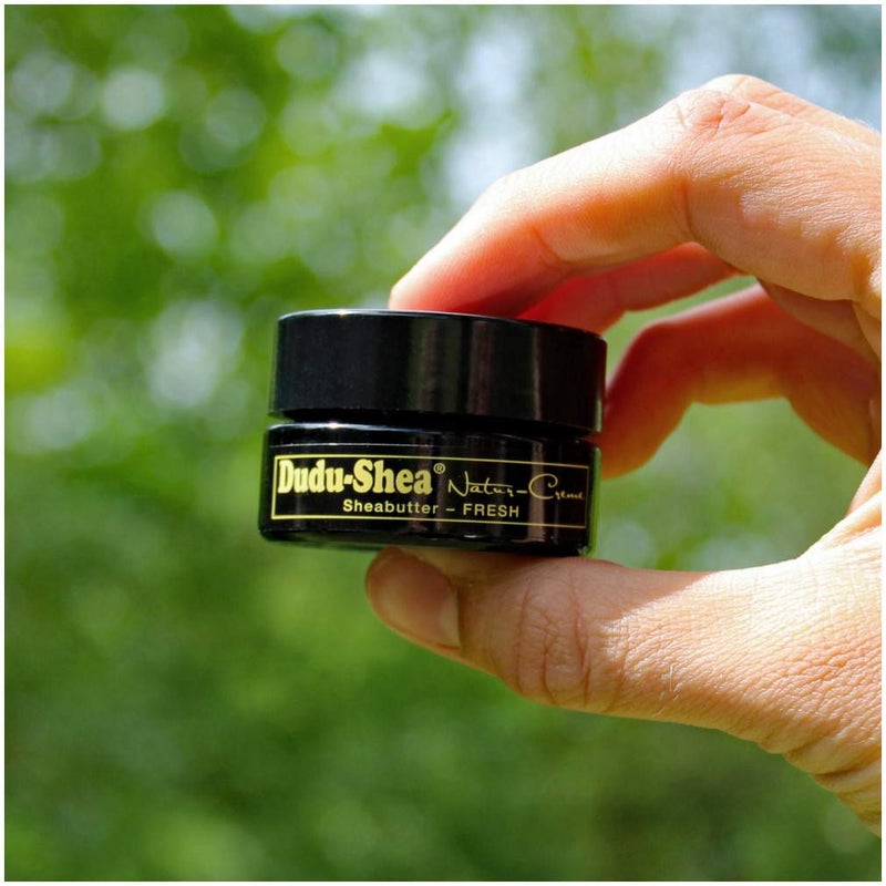Dudu-Shea ® FRESH afrikanische Sheabutter Natur-Creme mit frischer Duftkomposition 15 ml Creme