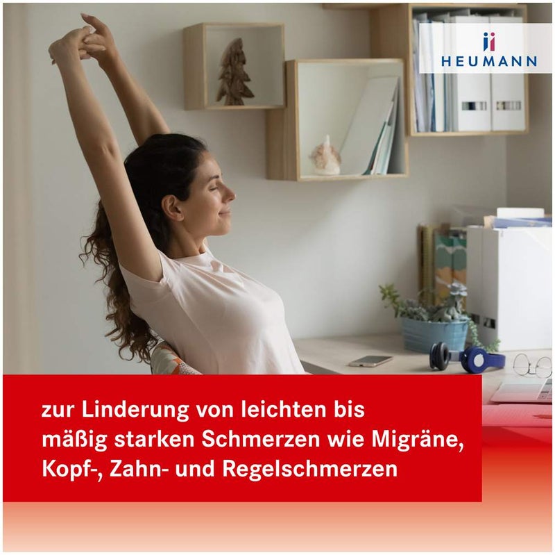 Ibuprofen Heumann 400 mg Weichkapseln 20 Stück