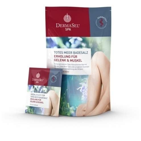Dermasel Totes Meer Badesalz Erholung Gelenk und Muskel 1 Kombipackung