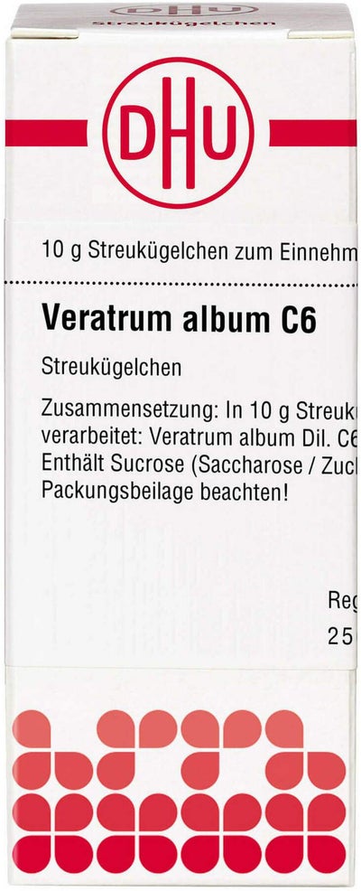 Dhu Veratrum Album C6 10 G Globuli