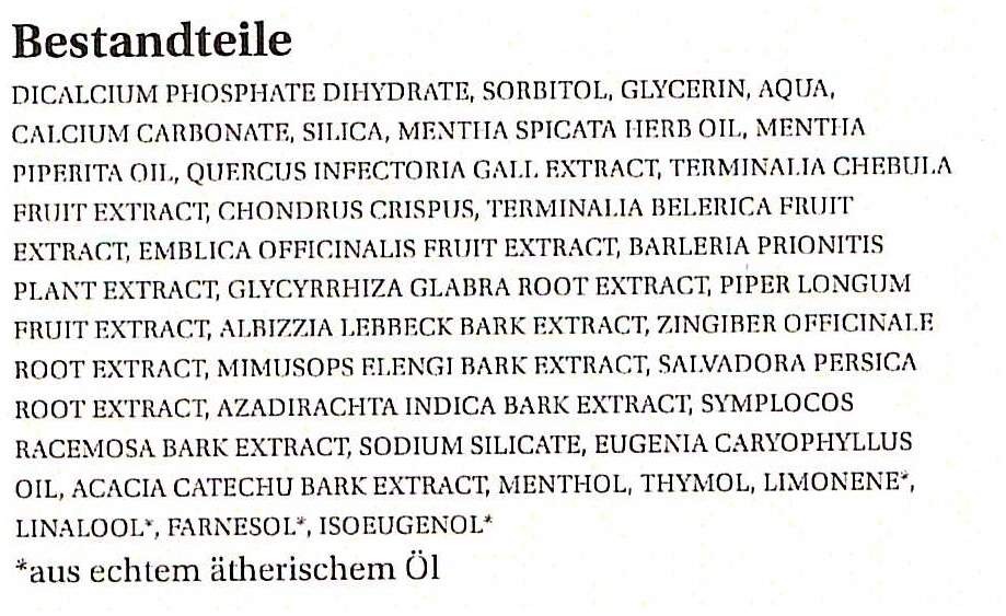 Ayurdent Zahncreme Classic 75 ml Zahncreme