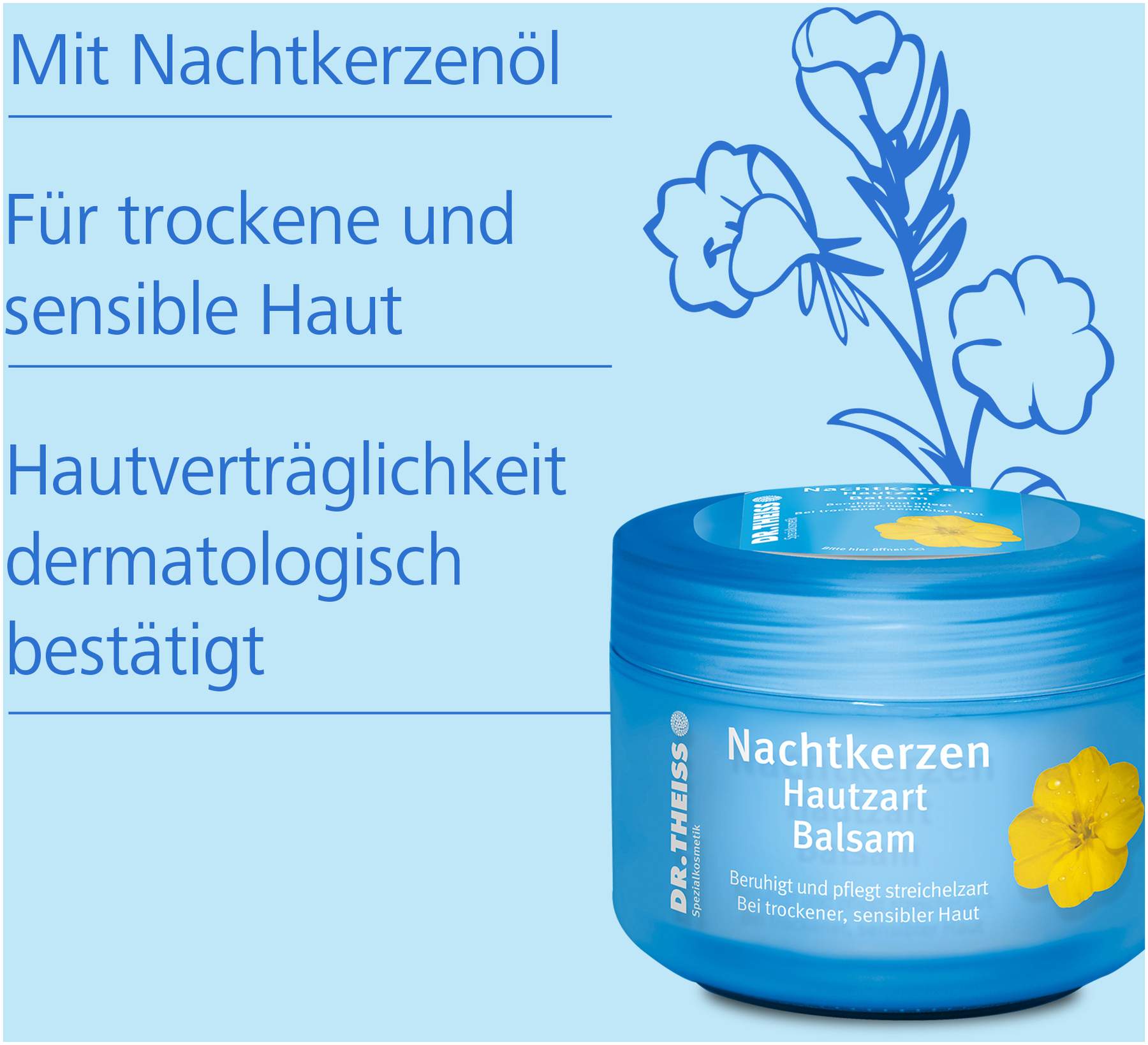 Dr.Theiss Nachtkerzen Hautzart 100 ml Handbalsam