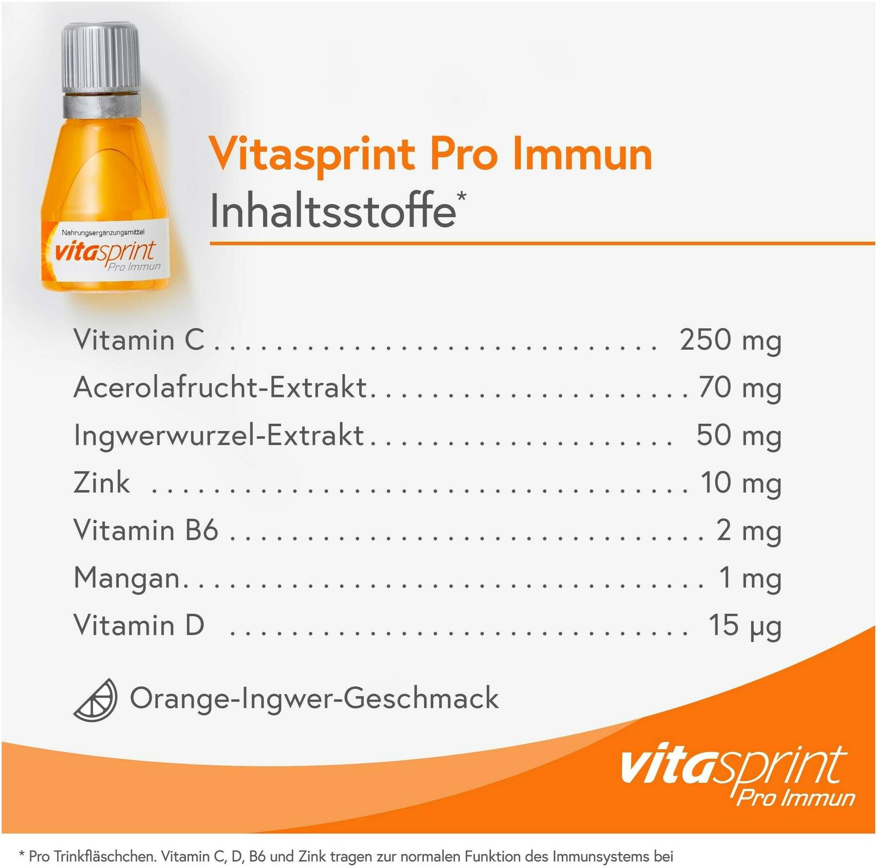 Vitasprint Pro Immun 24 Fläschchen