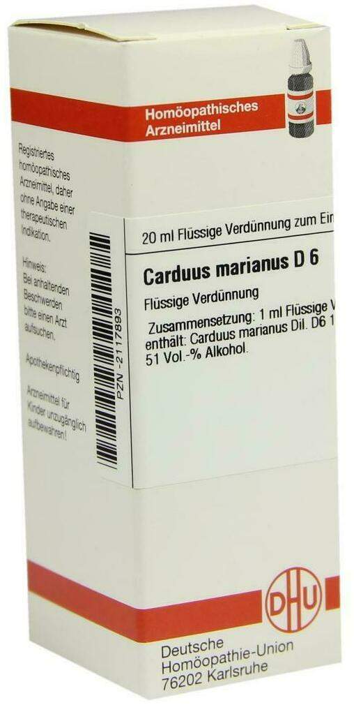 Dhu Carduus Marianus D6 Dilution