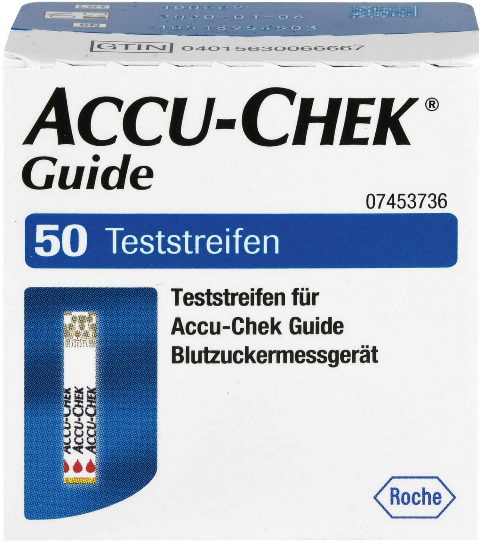 Accu Chek Guide 50 Teststreifen