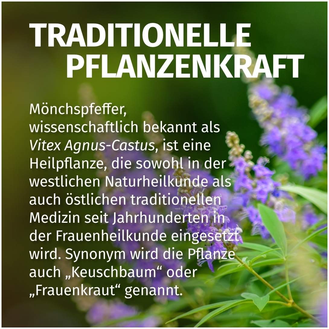 Green Naturals Mönchspfeffer 20mg Hochdosiert 180 Kapseln