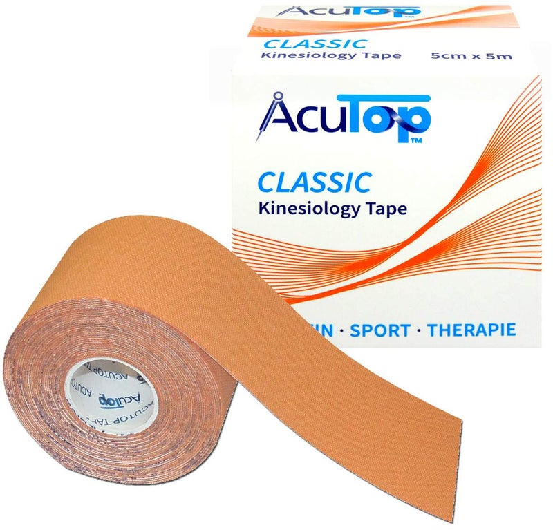 AcuTop Kinesiologie Tape Classic beige 5 cm x 5 m