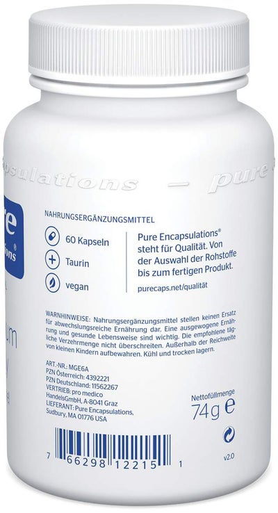 Pure Encapsulations Magnesium Energy 60 Kapseln