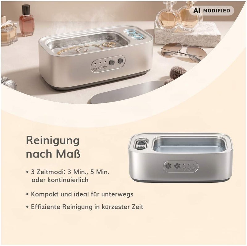 Universal Reinigungsgerät 760 mit separatem Reinigungsfach für Kontaktlinsen