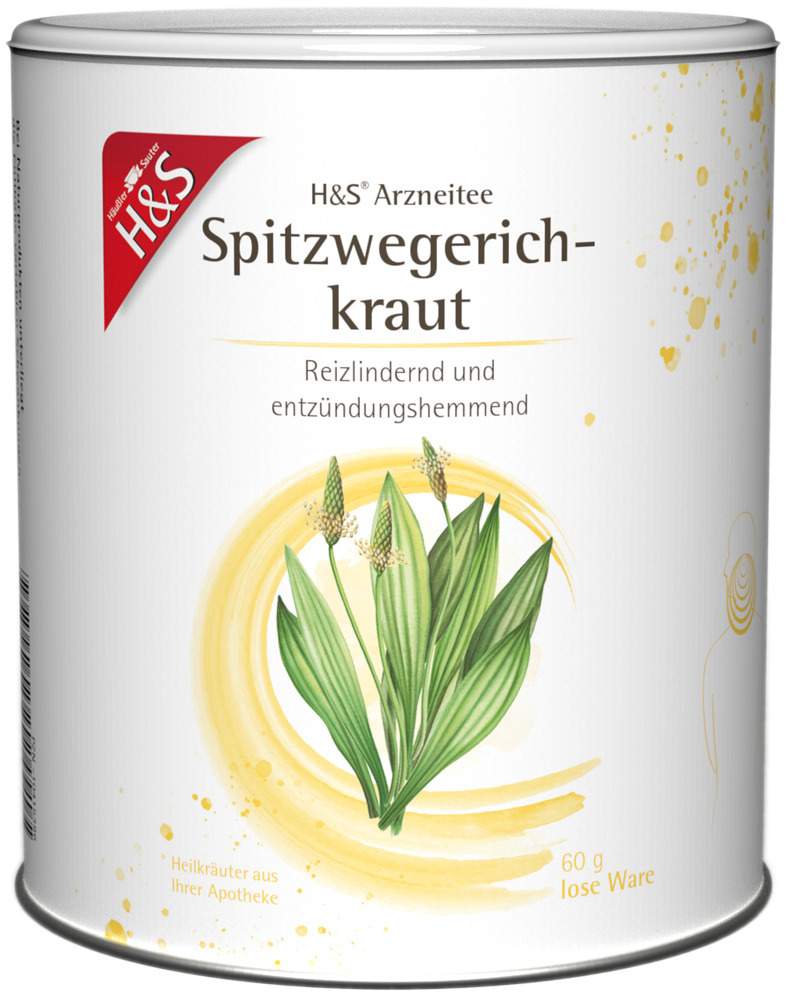 H&S Spitzwegerichkraut Lose 60 G Tee