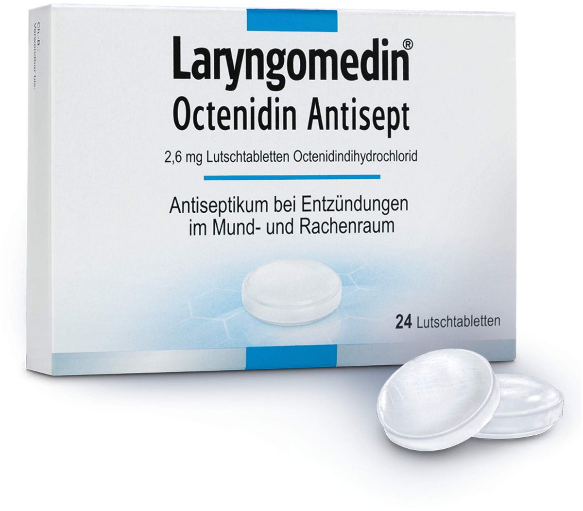 Laryngomedin Octenidin Antisept 2,6 mg Lutschtabl. 24 Stück