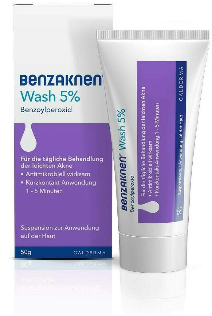 Benzaknen Wash 5 % Suspension 50 G